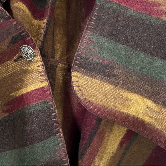 Rod’s Southwest Wool Blend Coat (Size Large) Multicolor - Picture 16 of 16